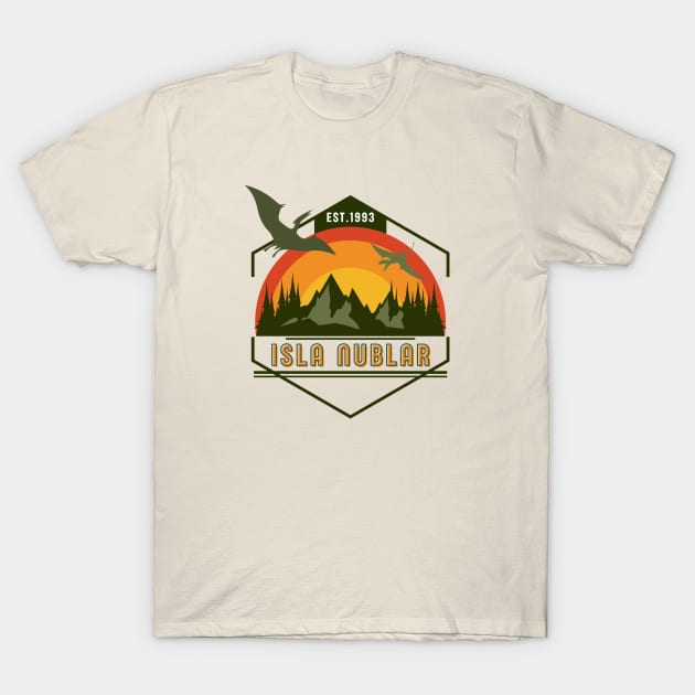 Jurassic Park Isla Nublar T-Shirt by Jurassic Merch